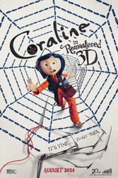 Coraline 15th Anniversary 3D Poster